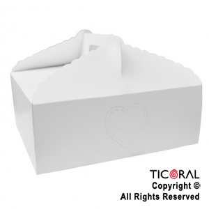 CAJA TARTA GRANDE 30 X 30 X 10 CM 10 UNIDADES X 1
